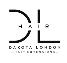 Logo of Dakota London Hair Extensions.
